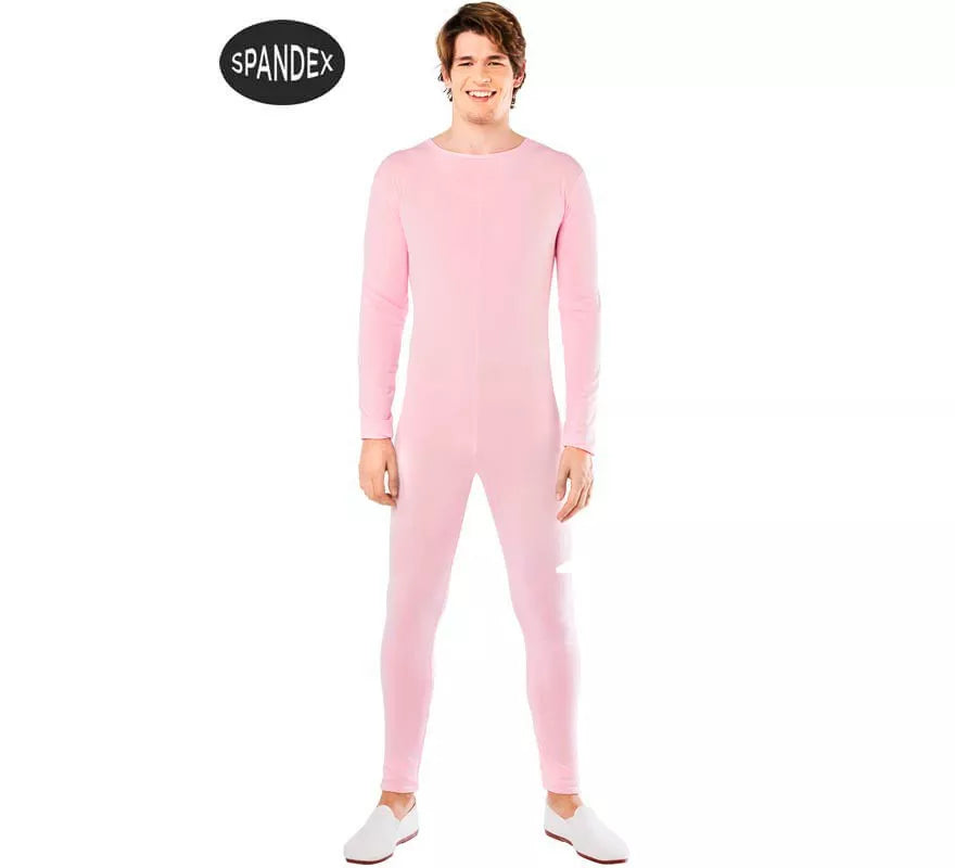 Translation missing: de.Mono o Maillot de Color Rosa Spandex para Hombre