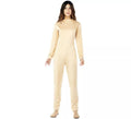 Mono o Maillot Interior color beige para mujer