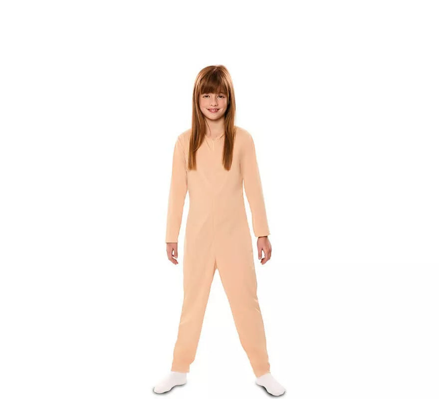 Mono o Maillot Interior color beige para niños y bebé