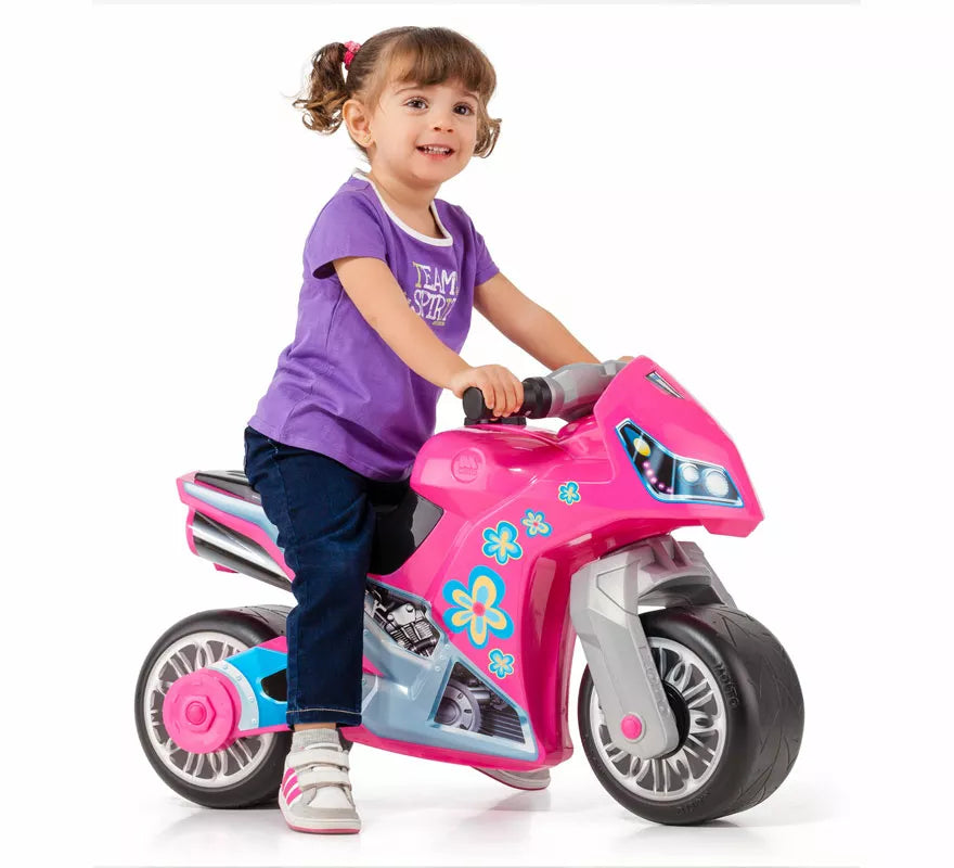 Translation missing: de.Moto Correpasillos rosa para niña