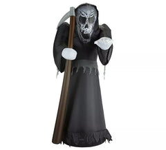 Aufblasbarer Halloween-Skelett mit Beleuchtung, 122 cm