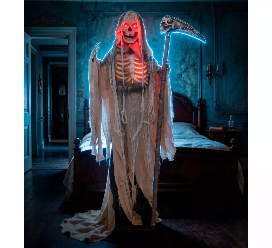 Translation missing: de.Muerte con Guadaña, Luz, Sonido y Movimiento de 138x17x162 cm