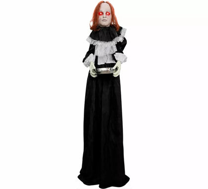 Mujer Decapitada con Movimiento y Sensor de 163 cm