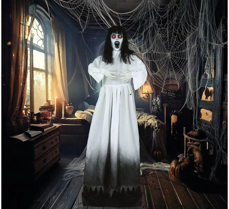 Translation missing: de.Mujer Zombie con Luz de Sonido y Movimiento de 180 cm
