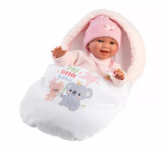 Chloe Sonrisas Puppe 38 cm mit Koala-Tasche
