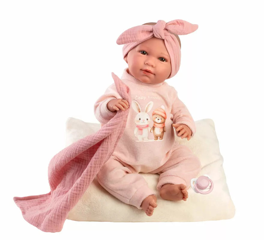 Translation missing: de.Muñeca Mimi Llorona Cozy Friends de 42 cm con Mantita