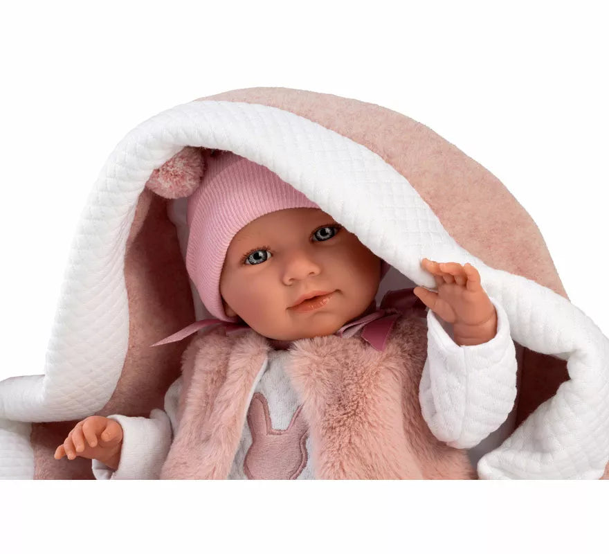 Translation missing: de.Muñeca Mimi Llorona de 42 cm con Capazo