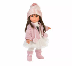 35 cm große Sara-Puppe mit Tüllrock und Jacke