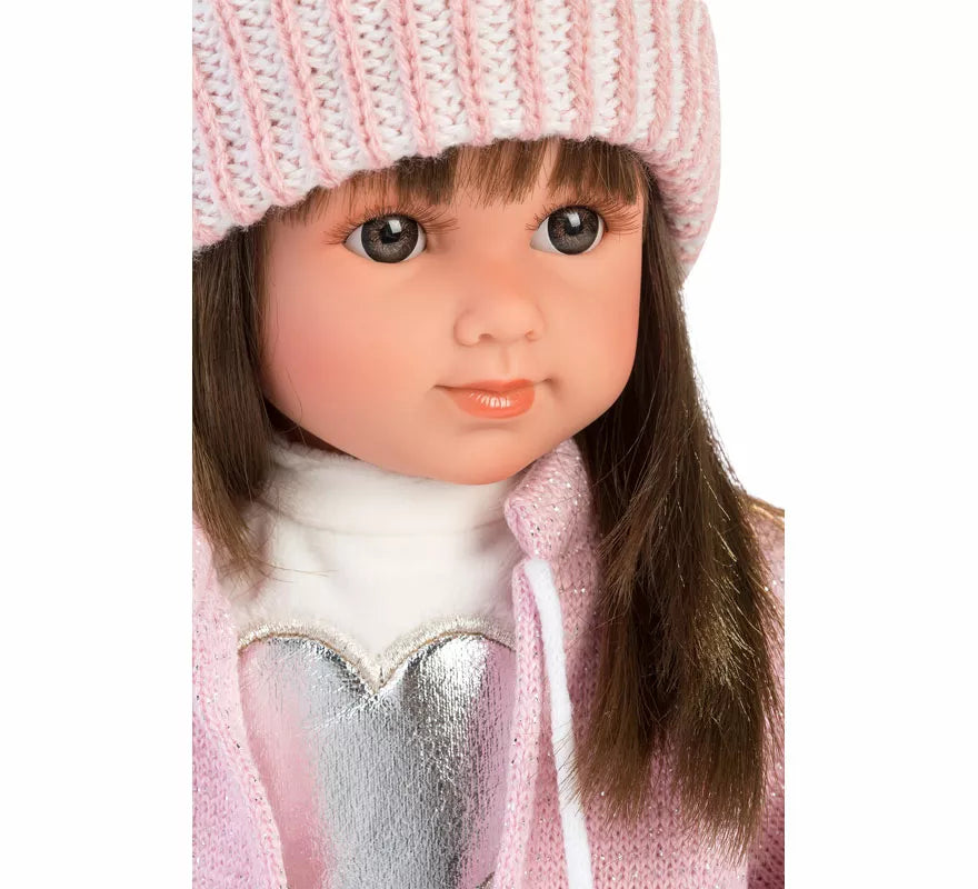 Muñeca Sara de 35 cm con Falda de Tul y Chaqueta