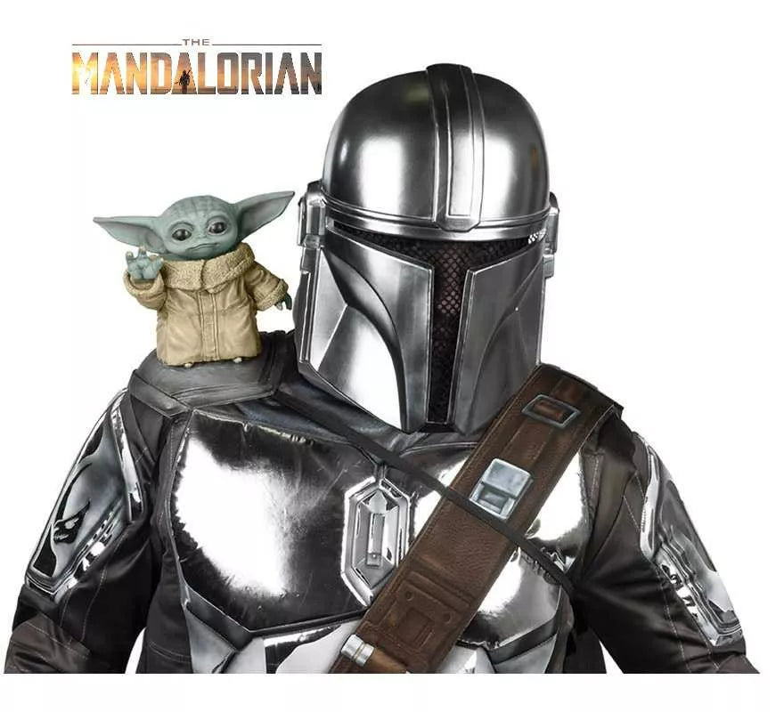 Translation missing: de.Muñeco Baby Yoda Mandalorian Accesorio para el Disfraz