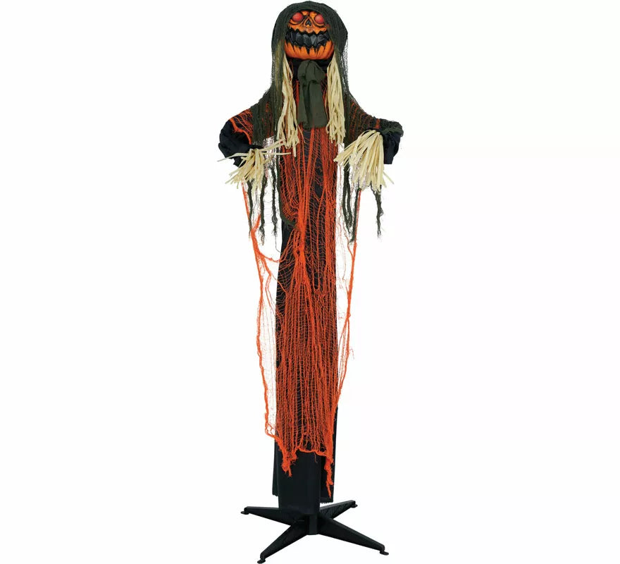 Translation missing: de.Muñeco Calabaza con Luz, Sonido y Movimiento de 185 cm