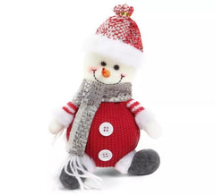 Schneemann-Anhängerpuppe 27x14 cm