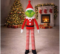 Muñeco de Duende Verde Travieso de 34 cm