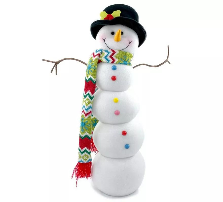 Translation missing: de.Muñeco de Nieve con Sombrero de 50 cm