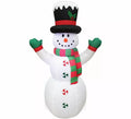 Muñeco de Nieve Hinchable con LED de 240 cm