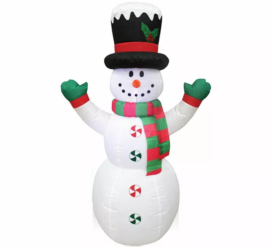 Translation missing: de.Muñeco de Nieve Hinchable con LED de 240 cm