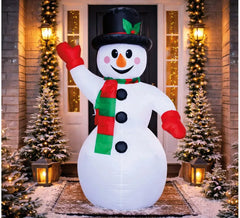 180 cm aufblasbarer Schneemann