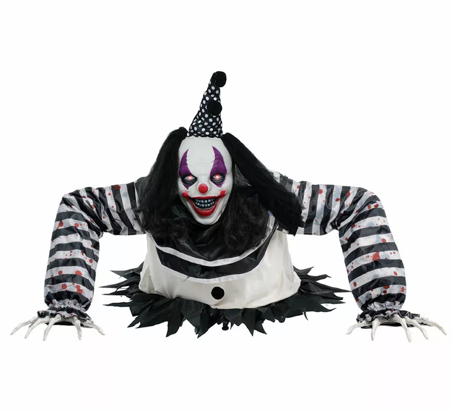Translation missing: de.Muñeco Payaso Terror con Luz, Sonido y Movimiento de 105 cm