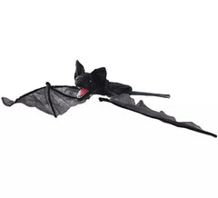70 cm große animierte Fledermaus mit Licht, Ton und Bewegung