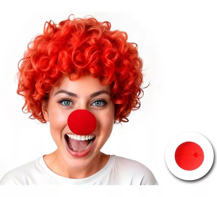 Translation missing: de.Nariz de Payaso de foam roja