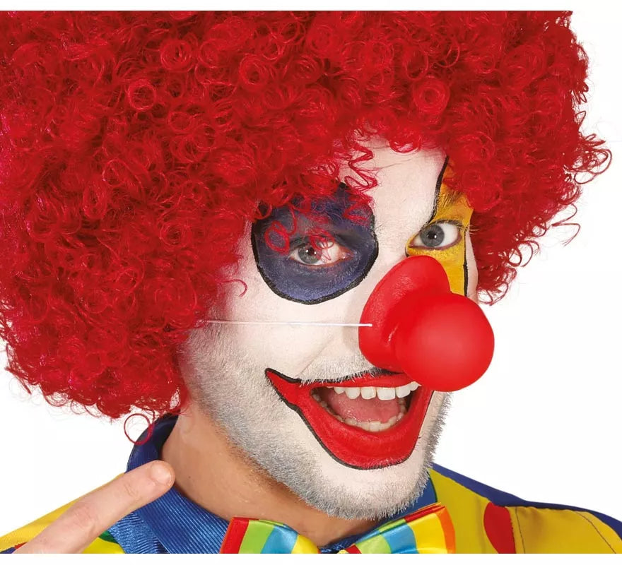 Translation missing: de.Nariz de Payaso roja de Látex con sonido