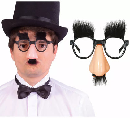 Nariz y Gafas Grotesca adulto