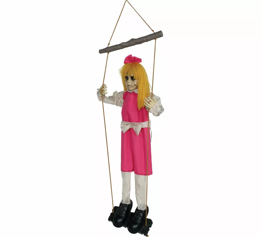 Translation missing: de.Niña en Columpio con Luz Sonido y Movimiento de 105 cm