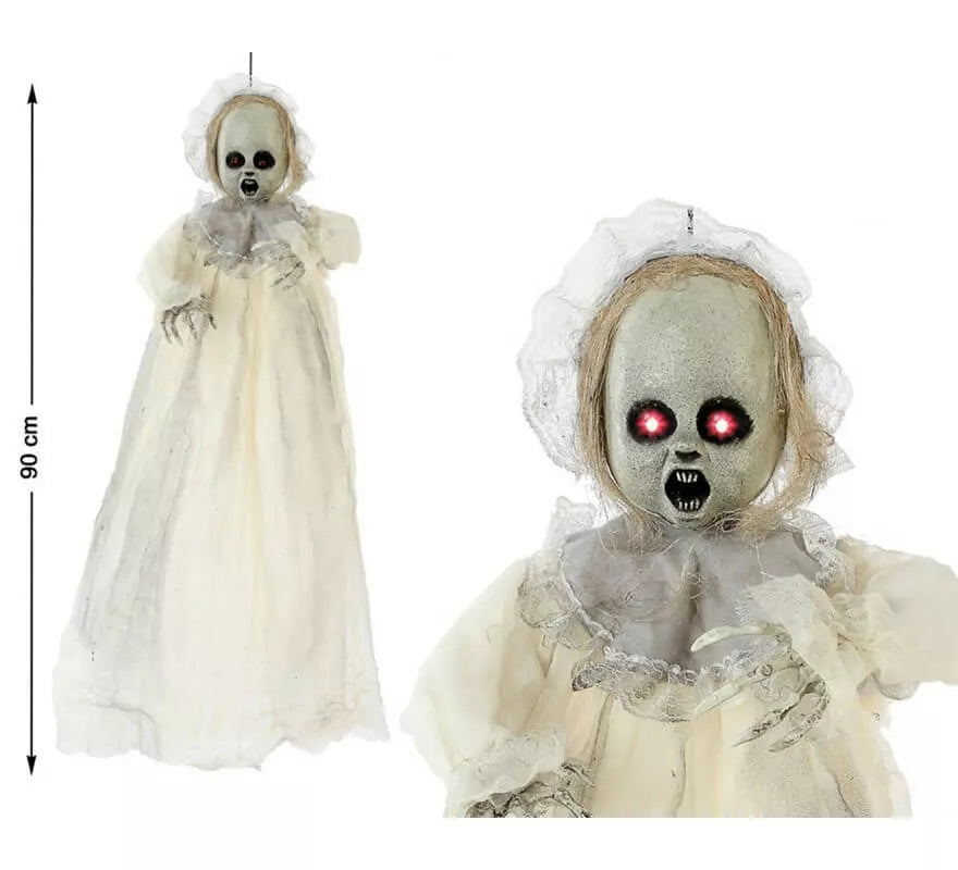Translation missing: de.Niña Fantasma Colgante con Luz de 90 cm