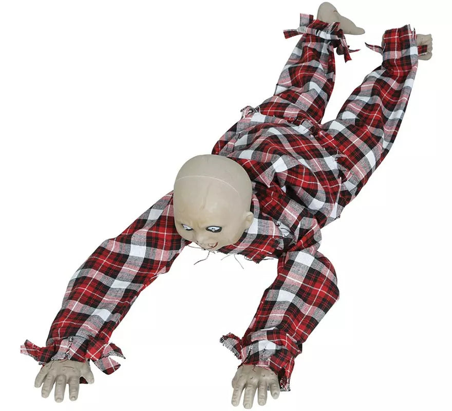Translation missing: de.Niño Zombie Arrastrándose con Luz, Sonido y Movimiento 90 cm