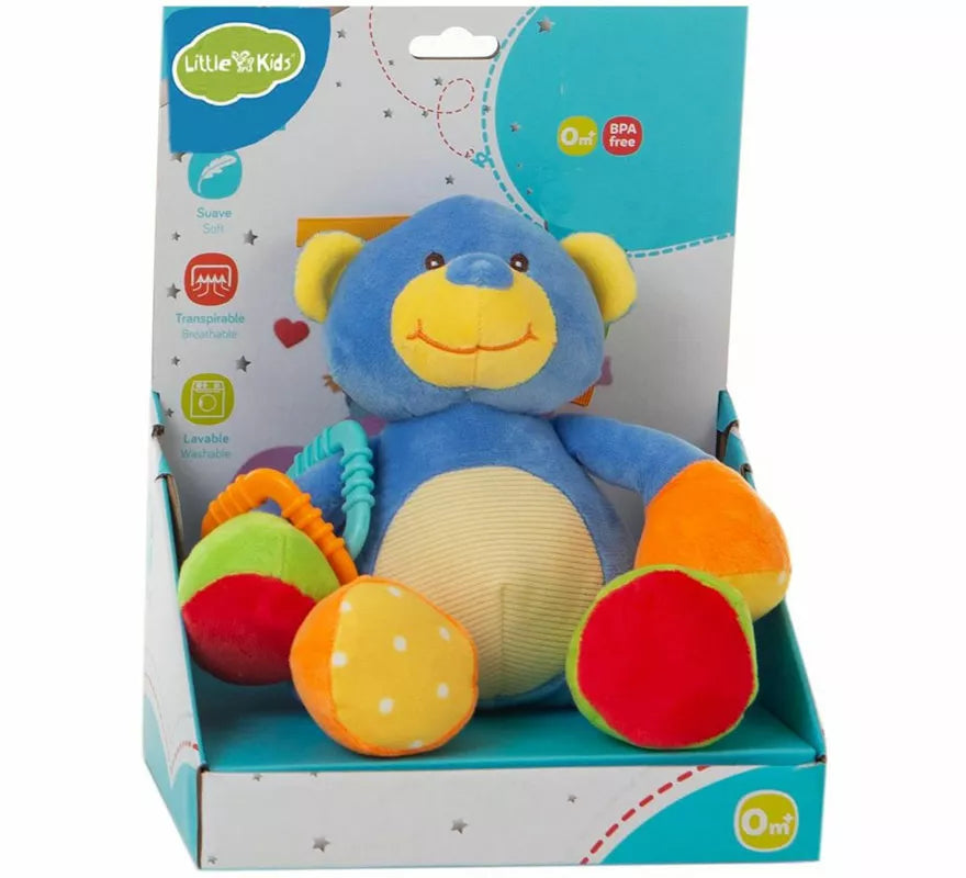 Translation missing: de.Oso de Peluche azul infantil de 26 cm
