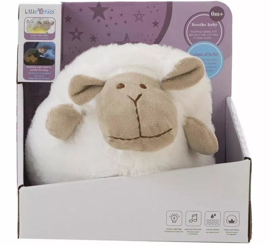 Translation missing: de.Oveja de Peluche Relajante con Luz y Sonido de 24 cm