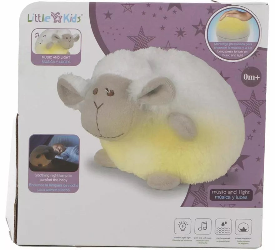 Translation missing: de.Oveja de Peluche Relajante con Luz y Sonido de 24 cm