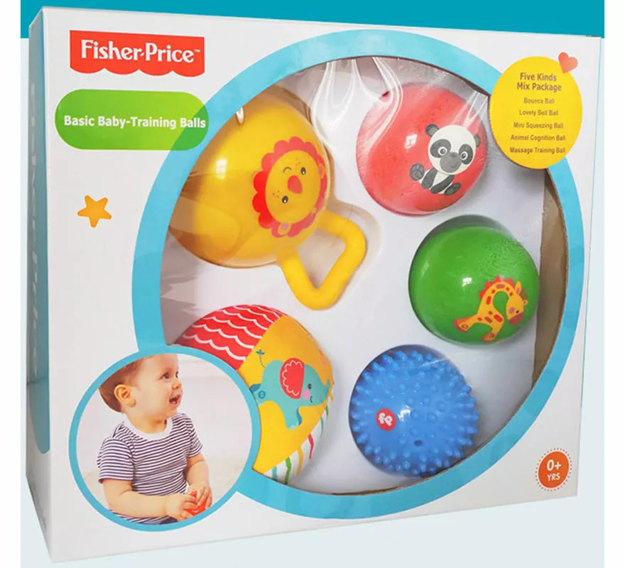 Translation missing: de.Pack 5 Pelotas Entrenamiento Fisher-Price