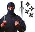 Pack Daga y Estrellas Ninja de Plástico de Juguete