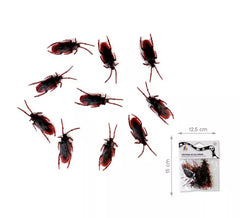 Packung mit 10 braunen Kakerlaken