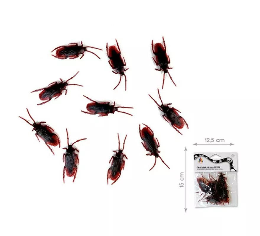Translation missing: de.Pack de 10 Cucarachas marrones