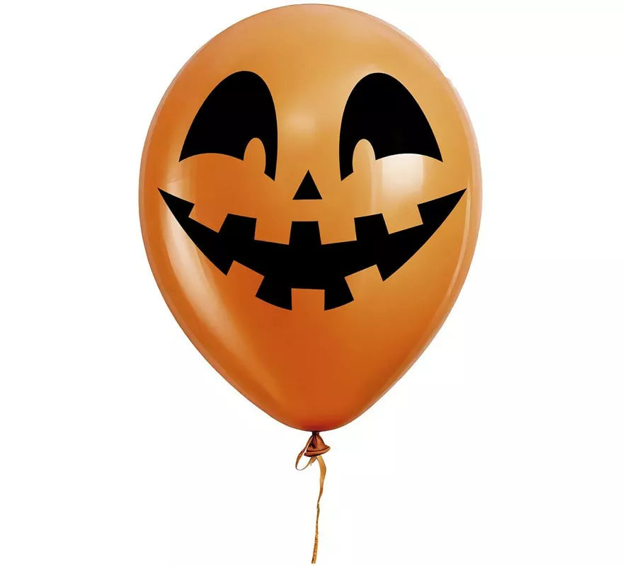 Translation missing: de.Pack de 10 Globos Cara de Calabaza de 30 cm