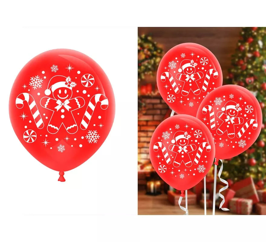 Translation missing: de.Pack de 10 Globos de Muñeco de Jengibre de Látex