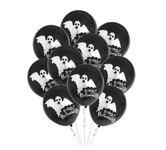 Packung mit 10 30 cm großen Geisterballons