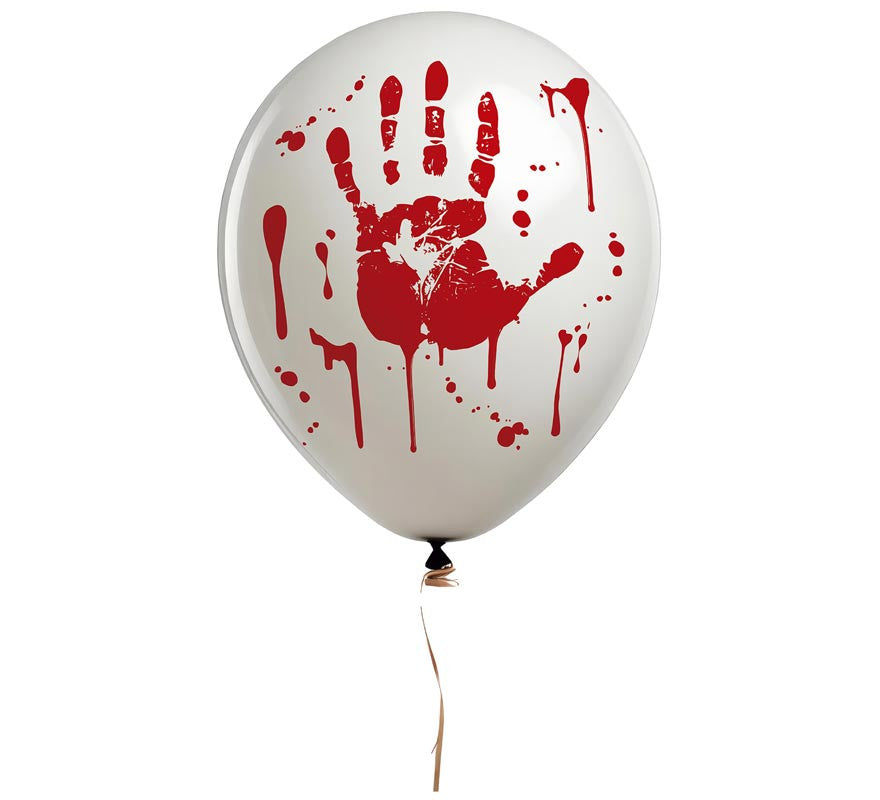 Translation missing: de.Pack de 10 Globos Mano de Sangre de 30 cm