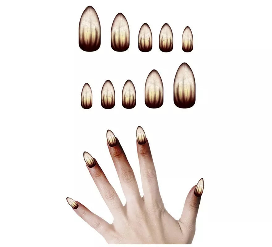 Translation missing: de.Pack de 10 Uñas Hombre Lobo con pegamento