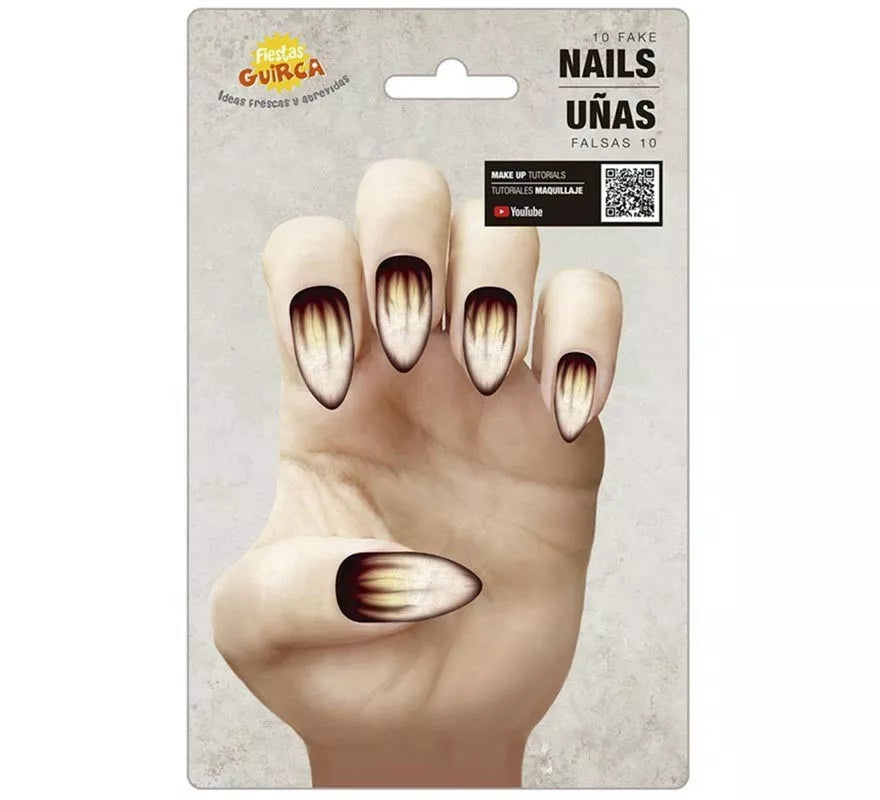 Translation missing: de.Pack de 10 Uñas Hombre Lobo con pegamento