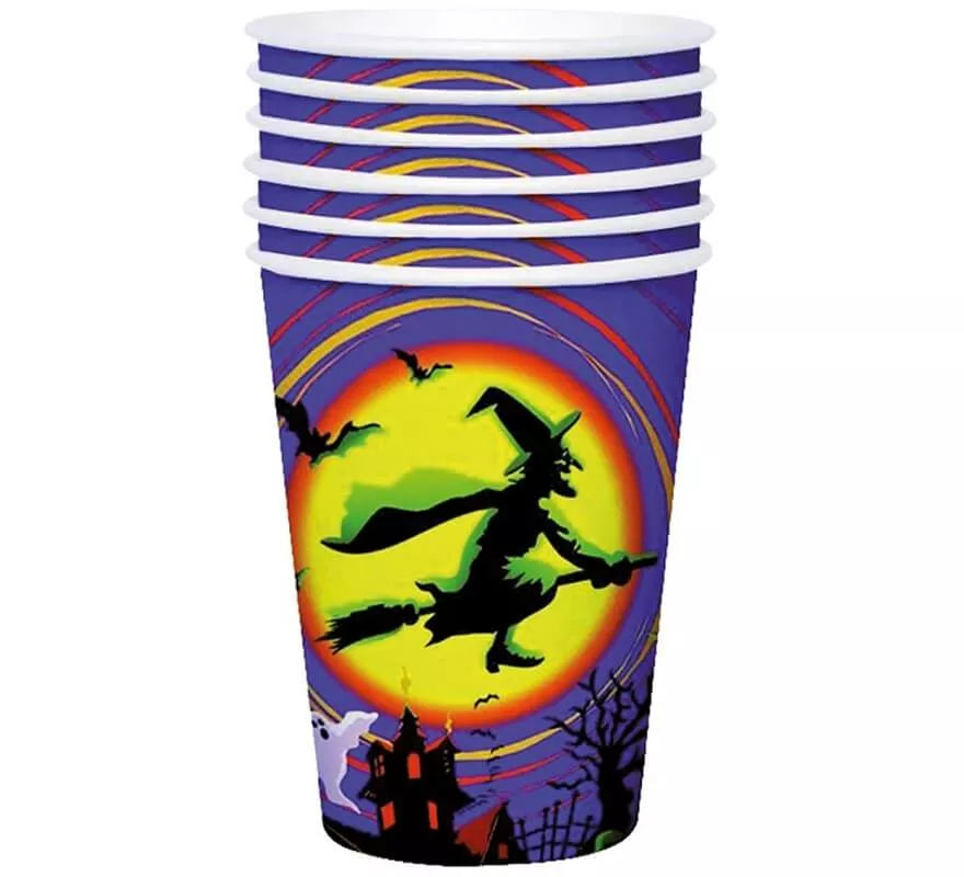 Translation missing: de.Pack de 10 Vasos con Bruja