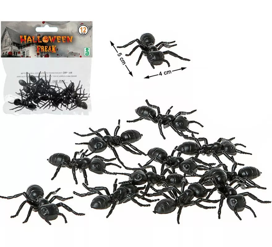 Translation missing: de.Pack de 12 Hormigas Negras 12X15 cm