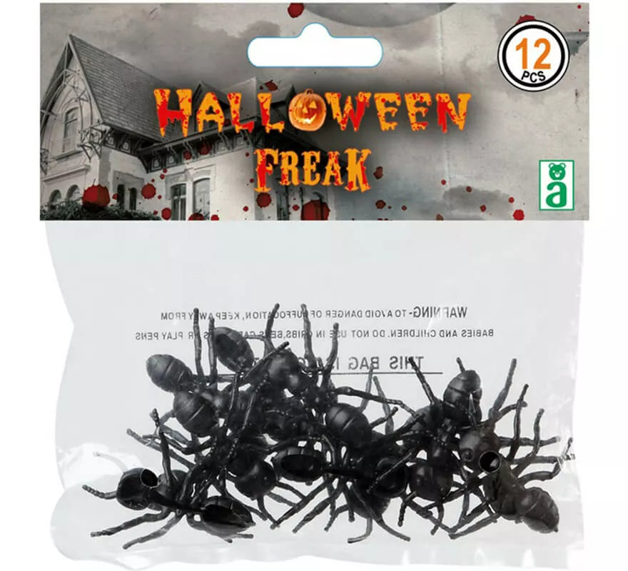 Translation missing: de.Pack de 12 Hormigas Negras 12X15 cm