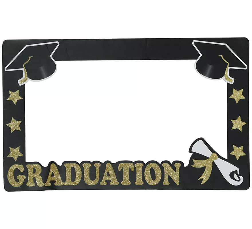 Translation missing: de.Pack de 12 Marcos Photobooth Graduation de 80x50 cm