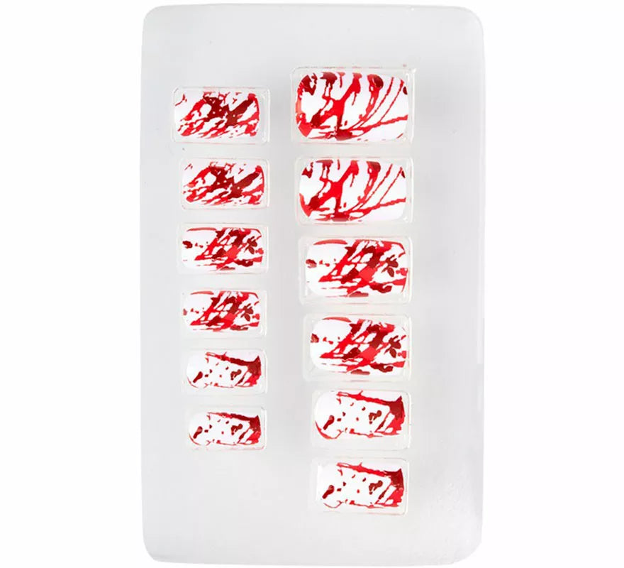 Translation missing: de.Pack de 12 Uñas Autoadhesivas Ensangrentadas
