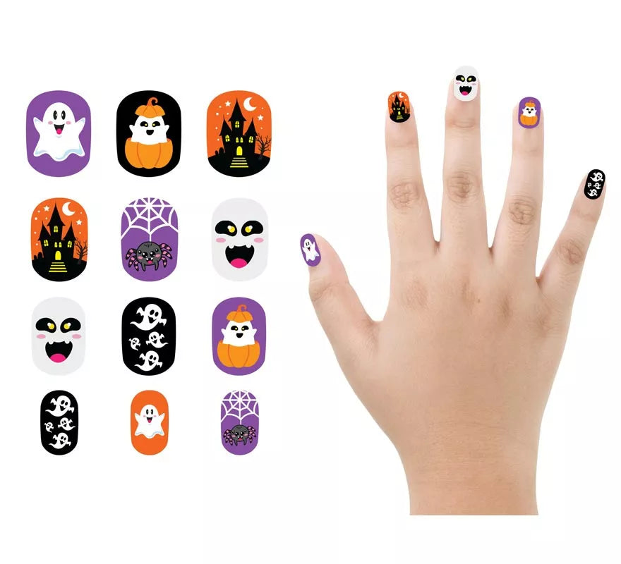 Translation missing: de.Pack de 12 Uñas Fantasma con Adhesivo Infantil