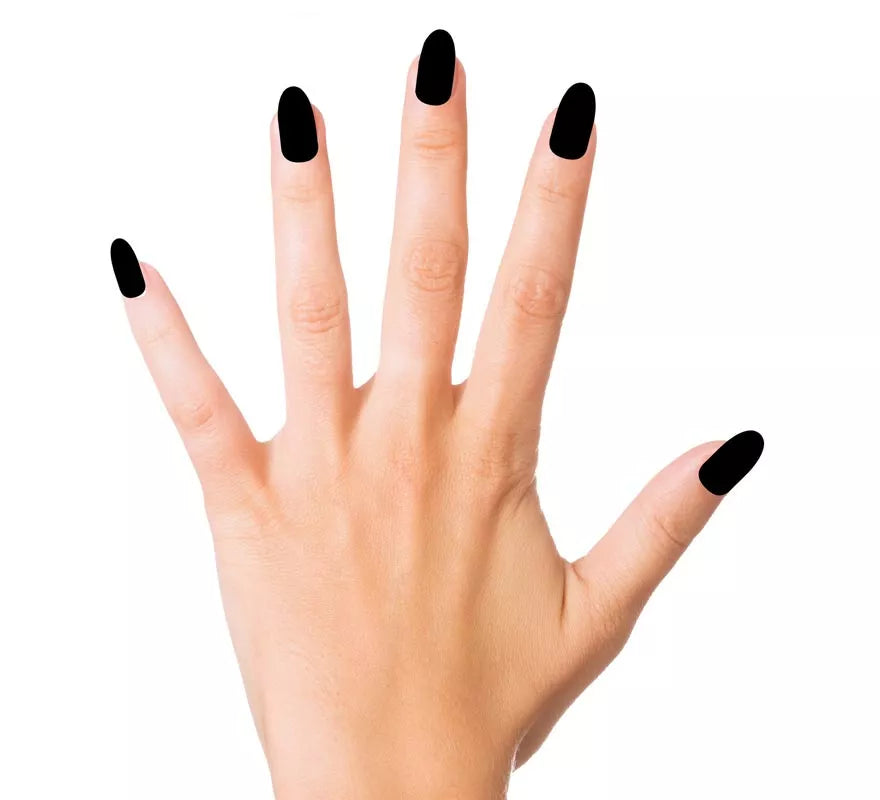 Pack de 12 Uñas negras