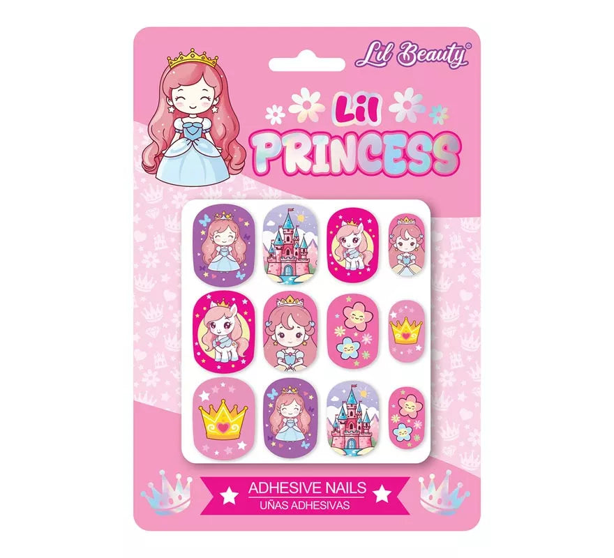 Translation missing: de.Pack de 12 Uñas Pequeña Princesa para niña